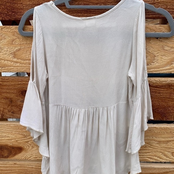 Flowy Kiddo by Katie‎ girls boho long sleeve top with split in sleeve sz XL - Picture 3 of 4
